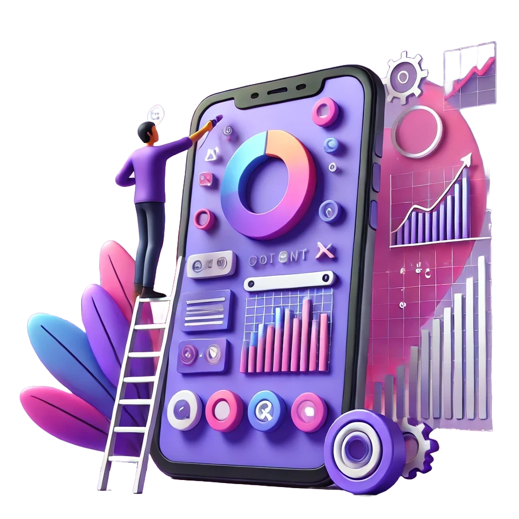 Sektörel Yazılım İllüstrasyonu